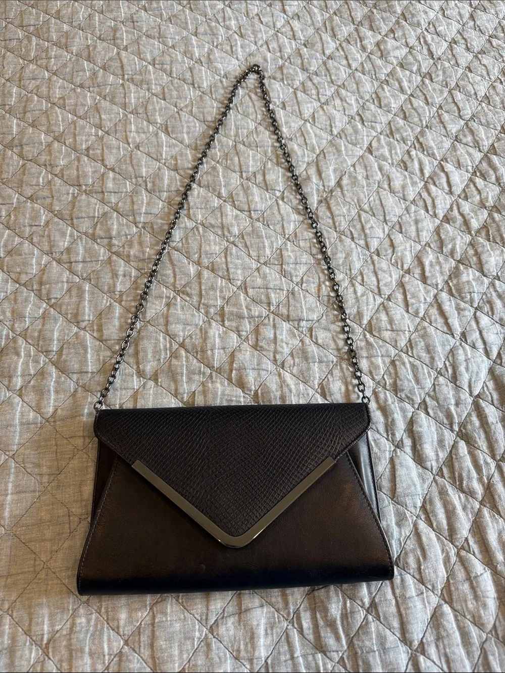 Black ALDO clutch crossbody bag